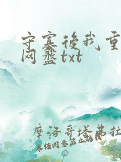 守寡后我重生了网盘txt