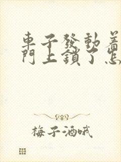 车子发动着,关门上锁了怎么办