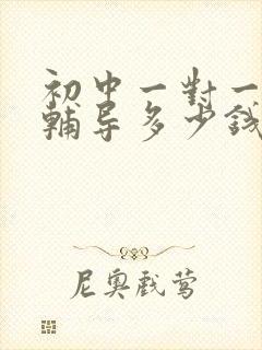 初中一对一数学辅导多少钱