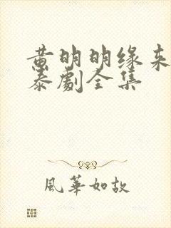 黄明明缘来誓你泰剧全集