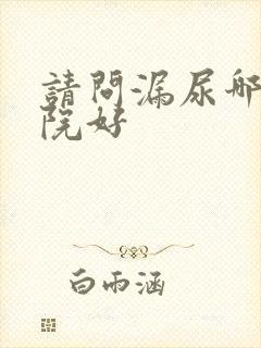 请问漏尿哪个医院好