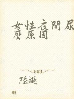 女性夜间尿频什么原因