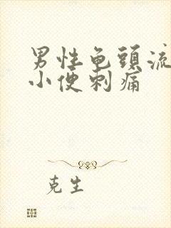 男性龟头流黄脓小便刺痛