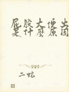 屁股大便出血疼是什么原因