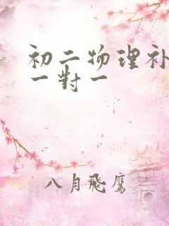 初二物理补习班一对一