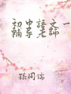 初中语文一对一辅导老师