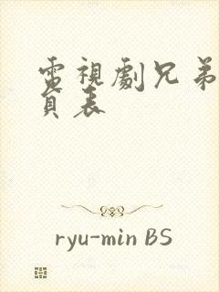 电视剧兄弟营演员表