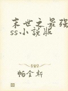 末世之最强boss小说版