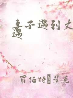 妻子遇到丈夫外遇