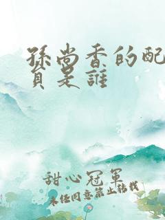 孙尚香的配音演员是谁