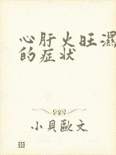 心肝火旺湿气重的症状