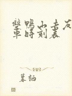 双鸭山去友谊客车时刻表