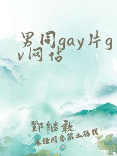 男同gay片gv网站