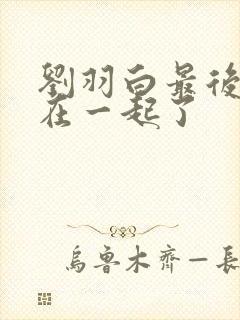 刘羽白最后和谁在一起了