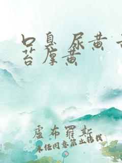 口臭 尿黄 舌苔厚黄