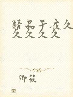 精品午夜久久久久久久久