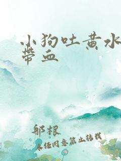 小狗吐黄水拉稀带血