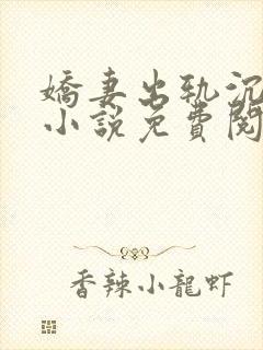 娇妻出轨沉沦记小说免费阅读全文下载