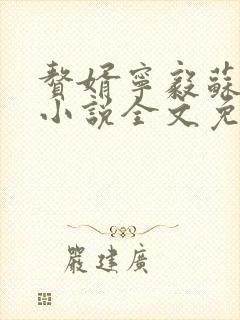 赘婿宁毅苏檀儿小说全文免费阅读免费