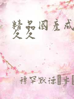 精品国产成人久久久