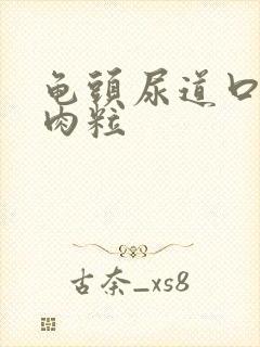 龟头尿道口长有肉粒