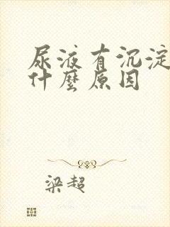 尿液有沉淀物是什么原因