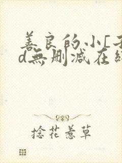 善良的小[子hd无删减在线1080