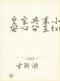 皇家共享小公主安心公主txt