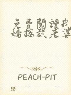 免费阅读我的傲娇总裁老婆全文