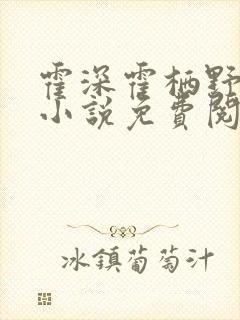 霍深霍栖野夏稚小说免费阅读