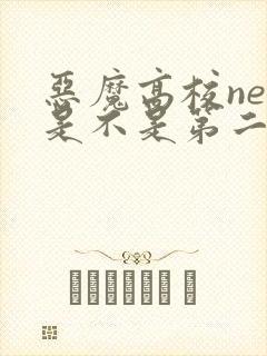 恶魔高校new是不是第二季