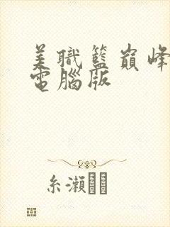 美职篮巅峰对决电脑版