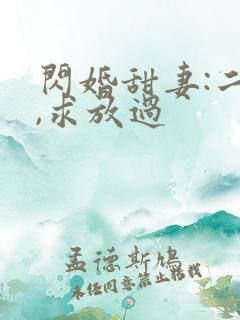 闪婚甜妻:二爷,求放过