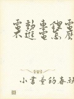 电动车锂电池充不进电怎么解决