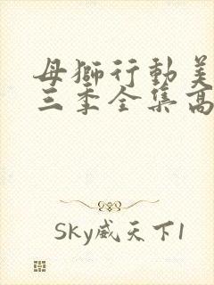 母狮行动美剧第三季全集高清