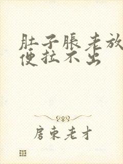 肚子胀老放屁大便拉不出