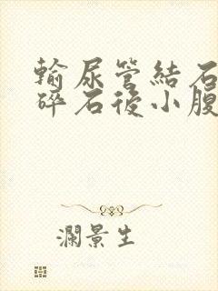 输尿管结石体外碎石后小腹一直疼