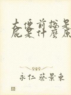 大便前总是先放屁是什么原因