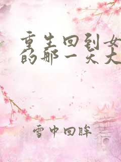 重生回到女儿死的那一天大结局