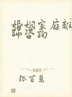 婚姻家庭离婚律师咨询