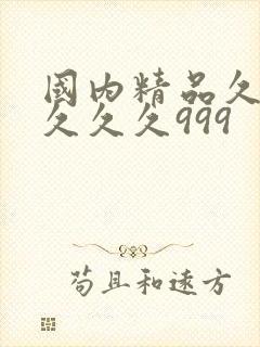 国内精品久久久久久久999