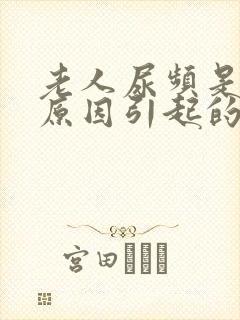 老人尿频是什么原因引起的