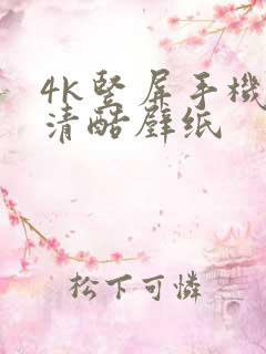 4k竖屏手机超清酷壁纸