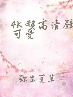 4k超高清壁纸可爱