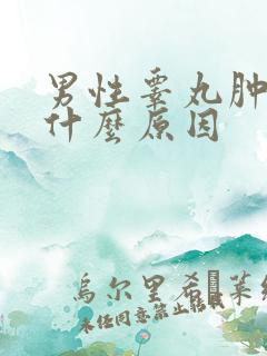 男性睾丸肿疼是什么原因