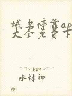 域名停靠app大全免费下载网站入