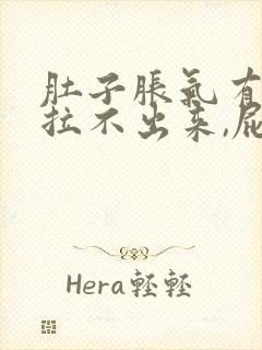 肚子胀气有便意拉不出来,屁多