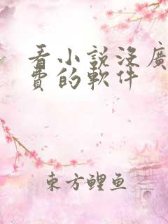 看小说没广告免费的软件