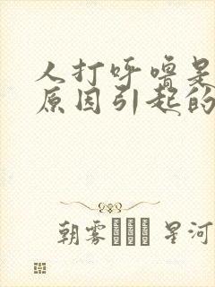 人打呼噜是什么原因引起的怎么治疗