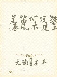 羌笛何须怨杨柳,春风不度玉门关修辞